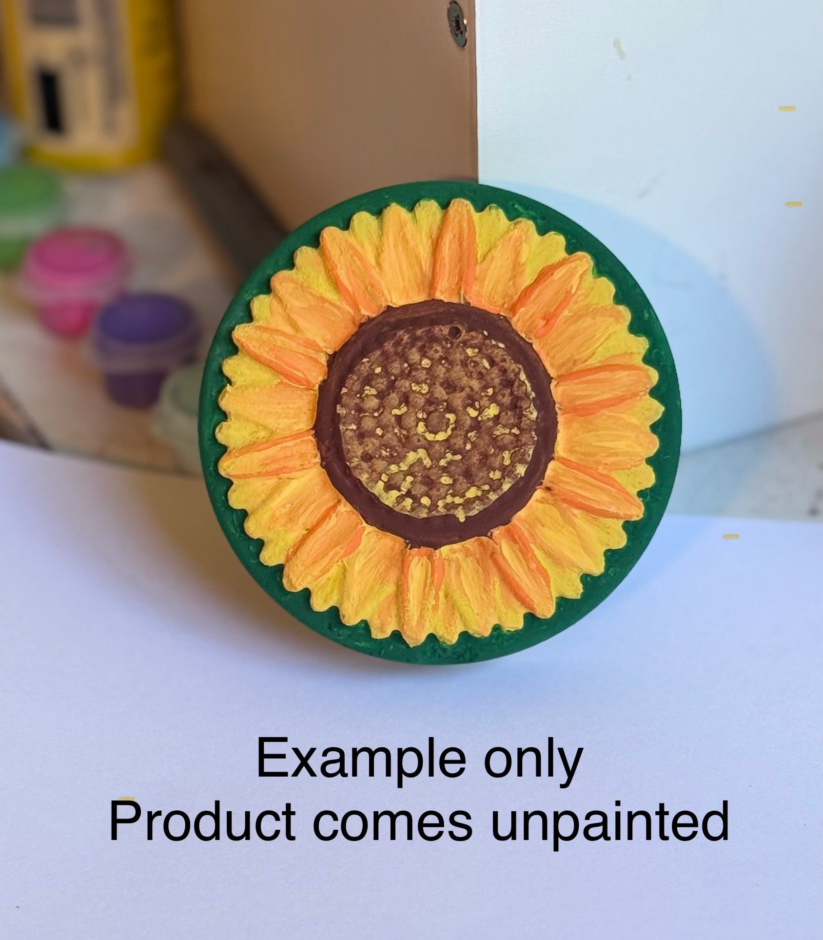 Sunflower disk painting kit